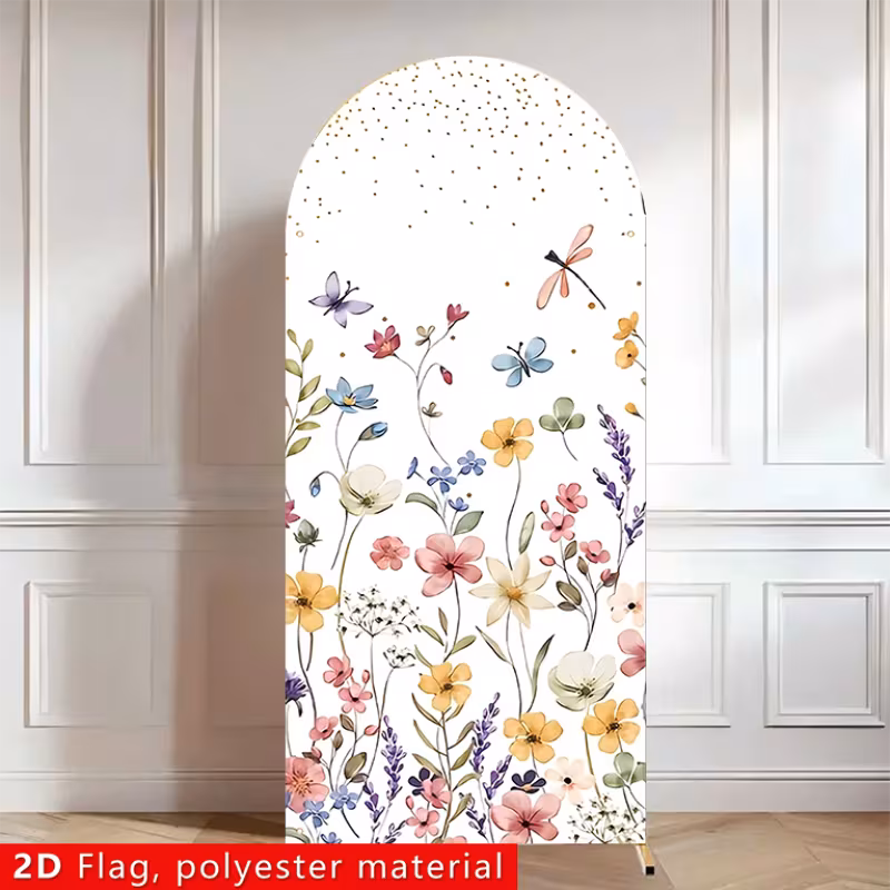 Floral Arch Cover - Varying Sizes
