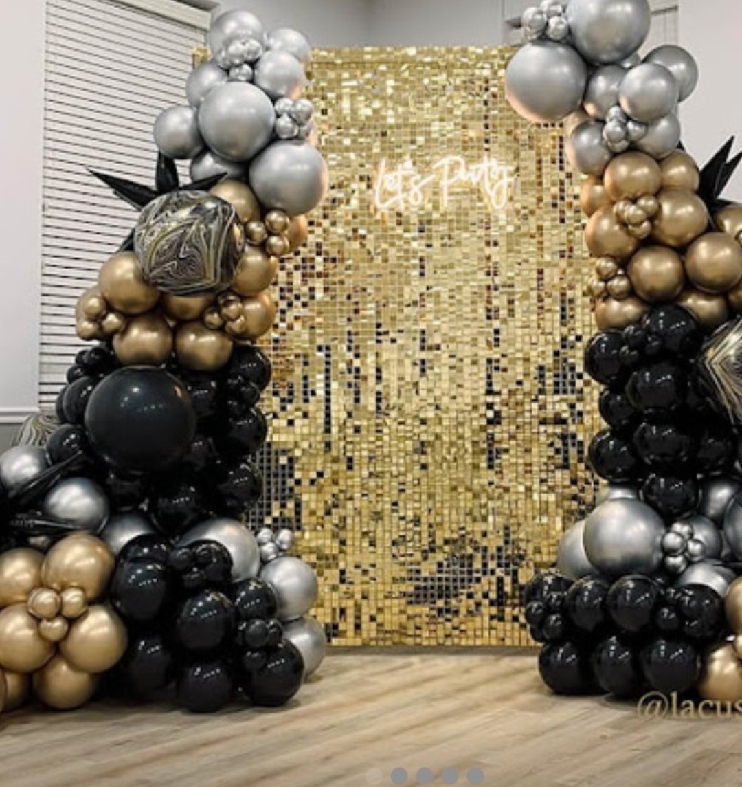 Gold Black Silver Party