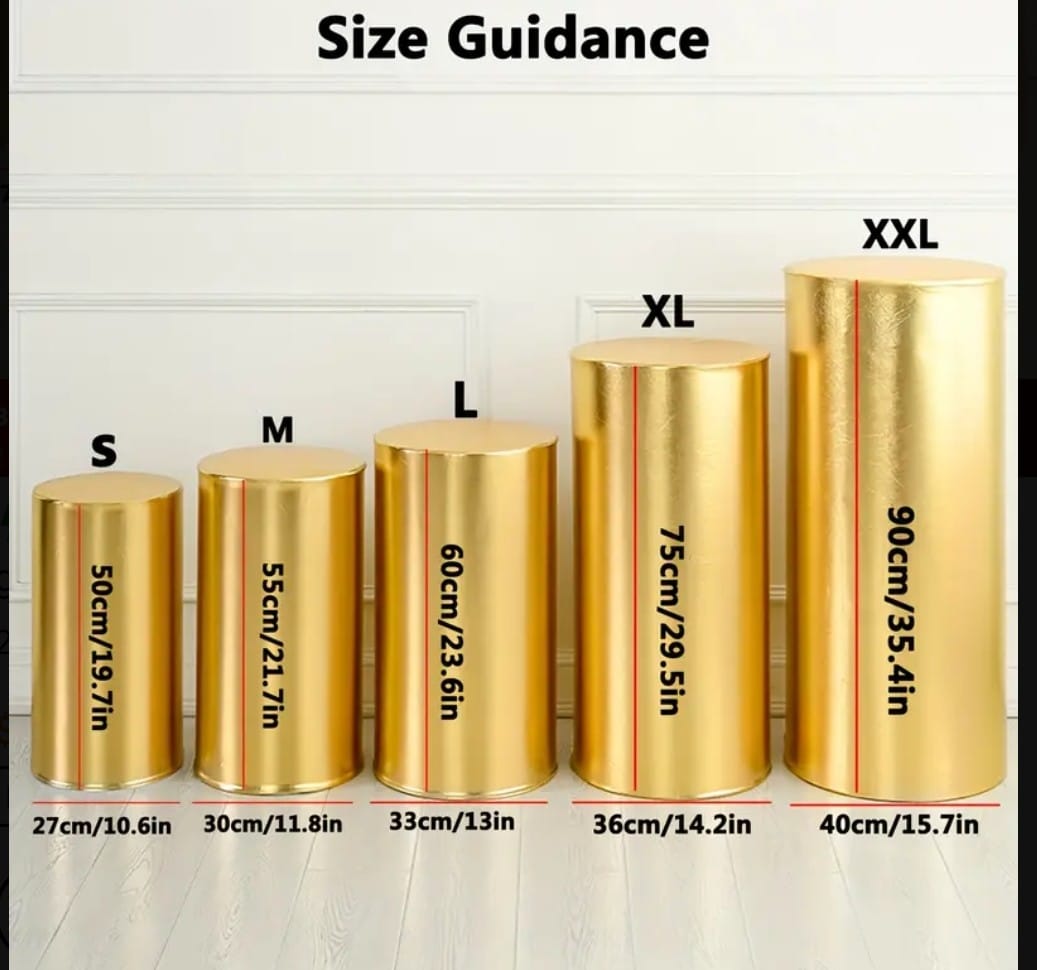 Golden Pedestal Cover