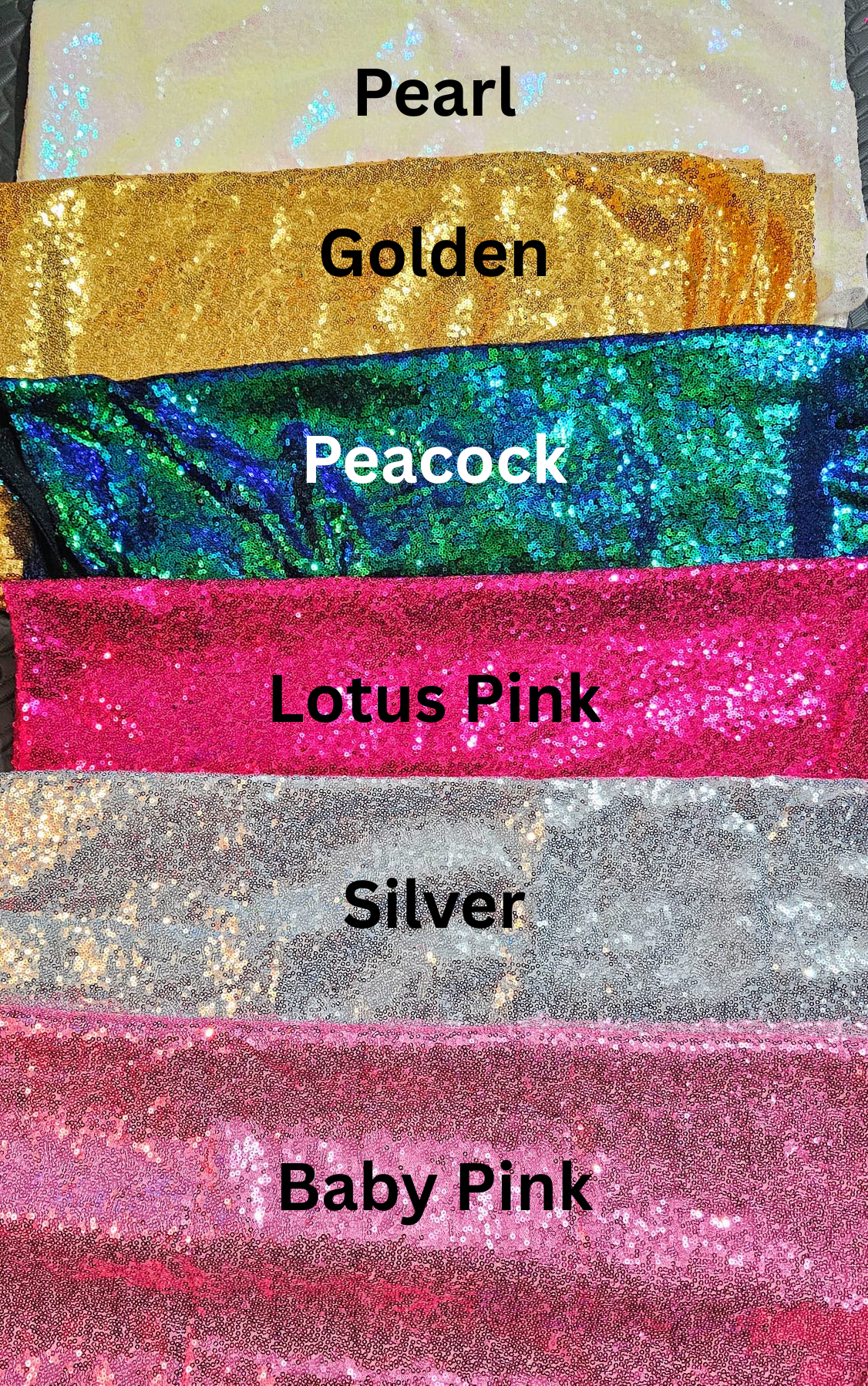 Shimmer Curtains (2ftx8ft)