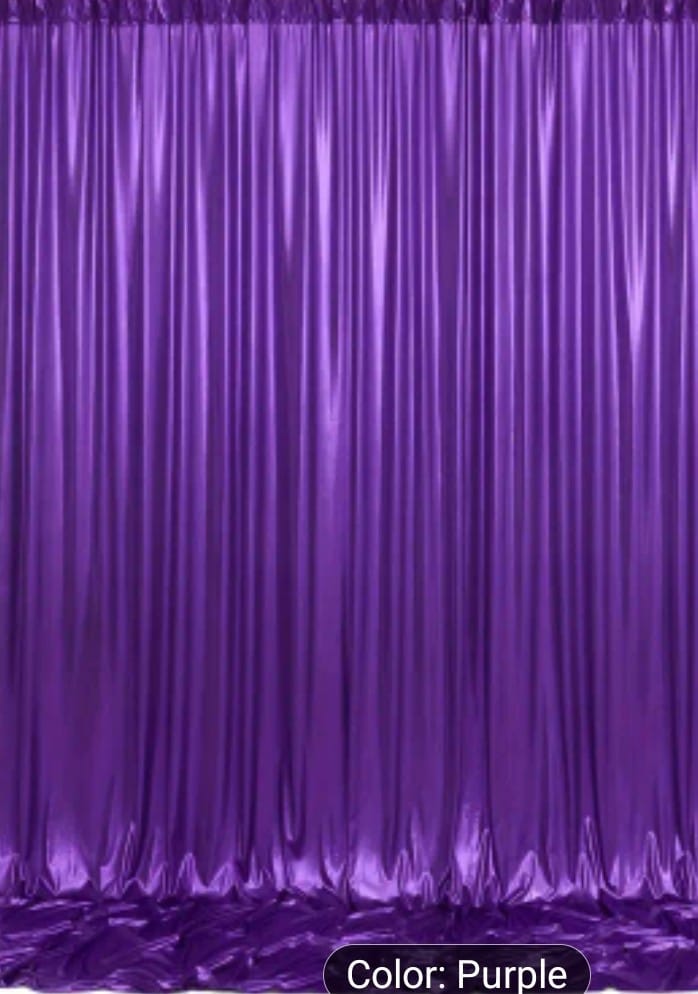 Purple Curtain (5ft x 10ft) (1Pc)