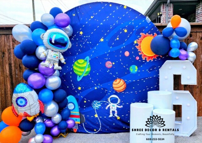 Space Astronaut 6 Bday