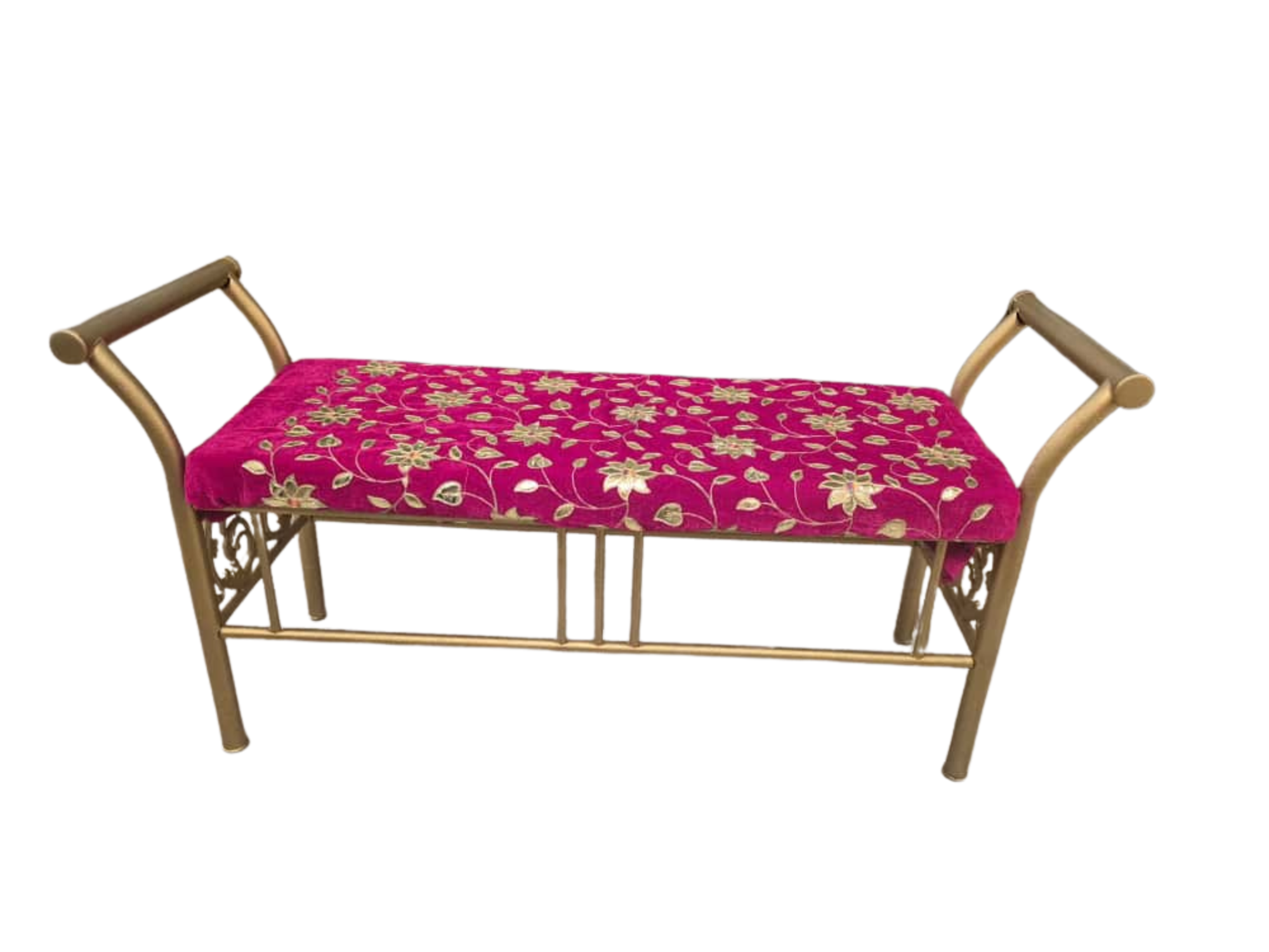 Golden Love Seat - Red