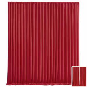 Crimson Curtain (5ft x 10ft) (1Pc)