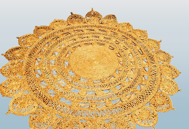 Round Jute Mat